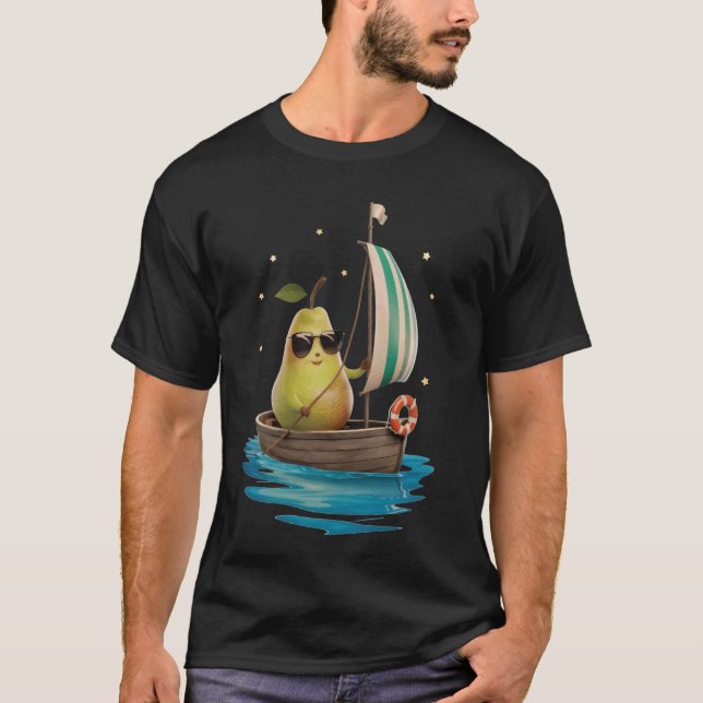 FruchtbootBirne T-Shirt (Vorderseite)