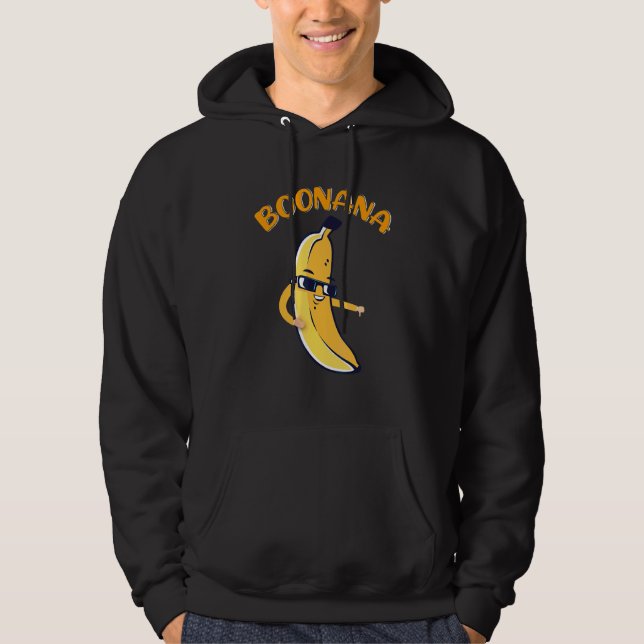 Früchtchen-Witz-Banane Hoodie (Vorderseite)
