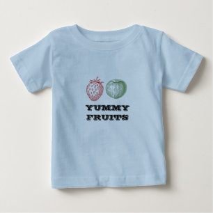 Früchte Baby Hellblau T-shirt