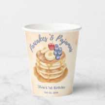 Früchte Blaubeer Pfannkuchen & Pyjama 1. Geburtsta