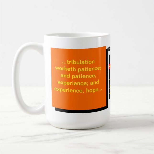 "Früchte der Drangsals " Kaffeetasse (Links)