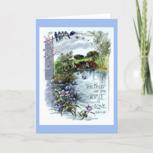 Früchte der Geist-Freundschaftskarte Karte