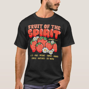 Früchte des Geistes Christlicher Glaube Bibelvers T-Shirt