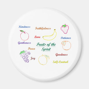 Früchte des Geistes Magnet