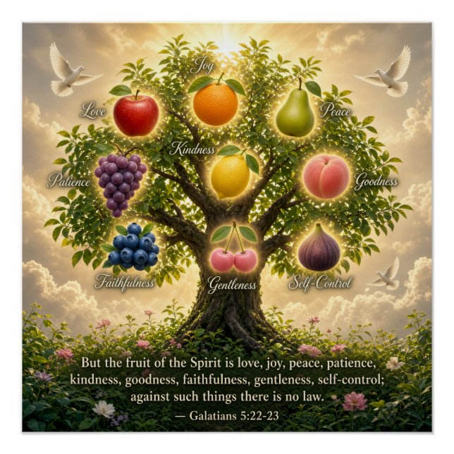 Früchte des Geistes  Poster (Vorderseite)