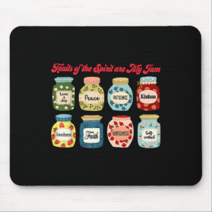 Früchte des Geistes sind mein Jam Christian Religi Mousepad