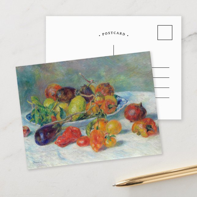 Früchte des Midi | Pierre-Auguste Renoir Postkarte (Von Creator hochgeladen)