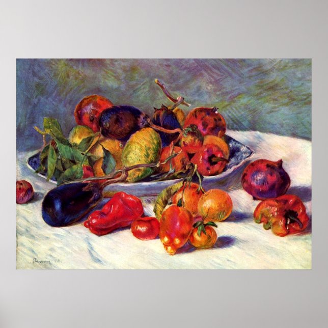 Früchte des Midi Poster (Vorne)