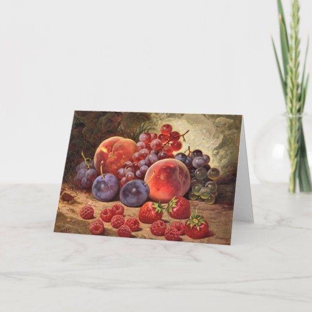 Früchte des Sommers Karte (Vorderseite)