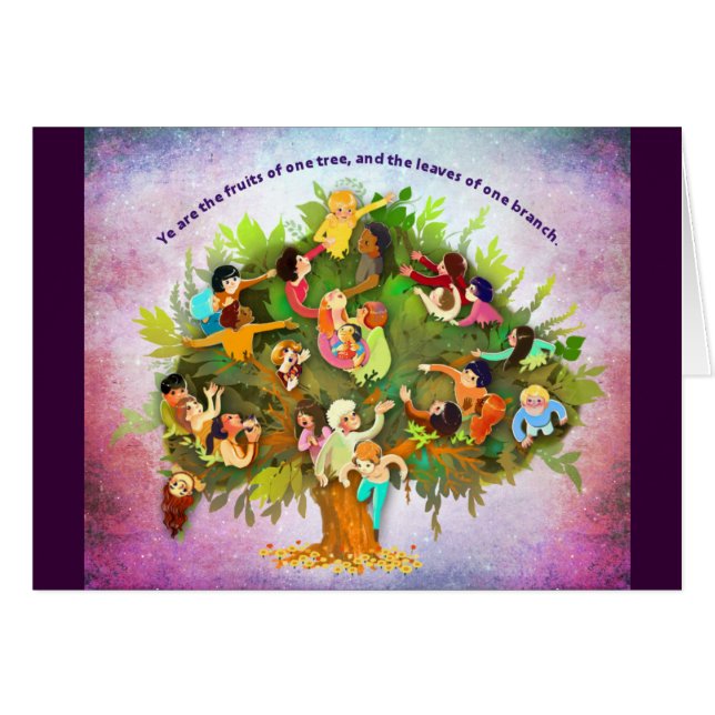 Früchte ein Baum (Vorderseite (Horizontal))