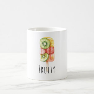 Fruchte-Eis am Stiel Kaffeetasse