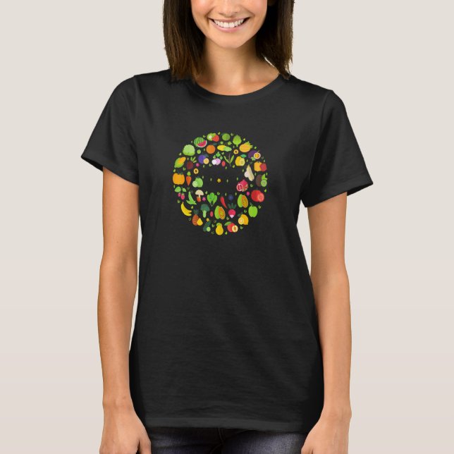 Früchte Erdbeere Melon Orange Cherry Fruity Falle T-Shirt (Vorderseite)