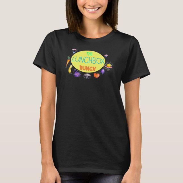 Früchte in Veggies auf der Rückseite T-Shirt (Vorderseite)