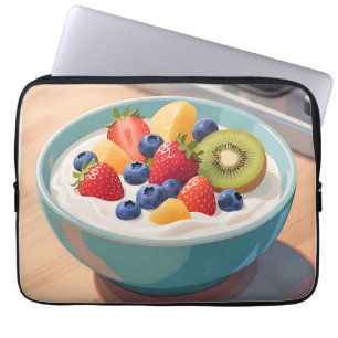 Früchte-Joghurt-Schale Laptopschutzhülle