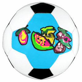 Früchte Kunst Spaß  Fußball