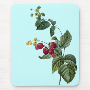 Früchte mit Blättchen Mousepad