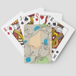 Früchte-Muster Spielkarten