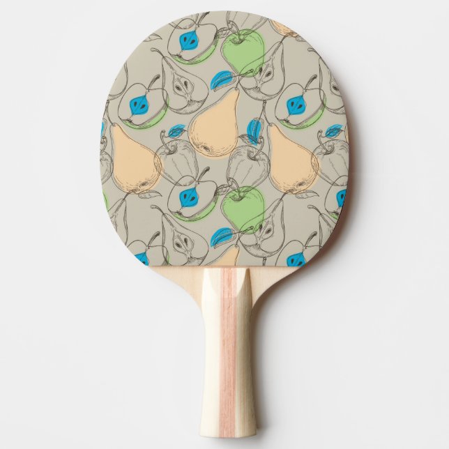 Früchte-Muster Tischtennis Schläger (Vorderseite)