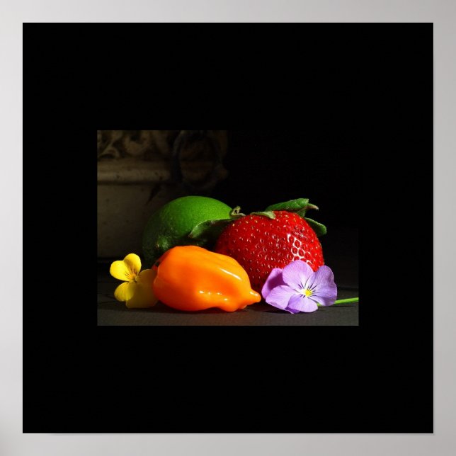 Früchte noch Leben Poster (Vorne)