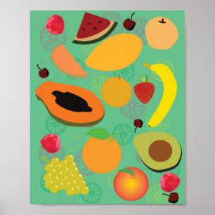 Früchte Poster