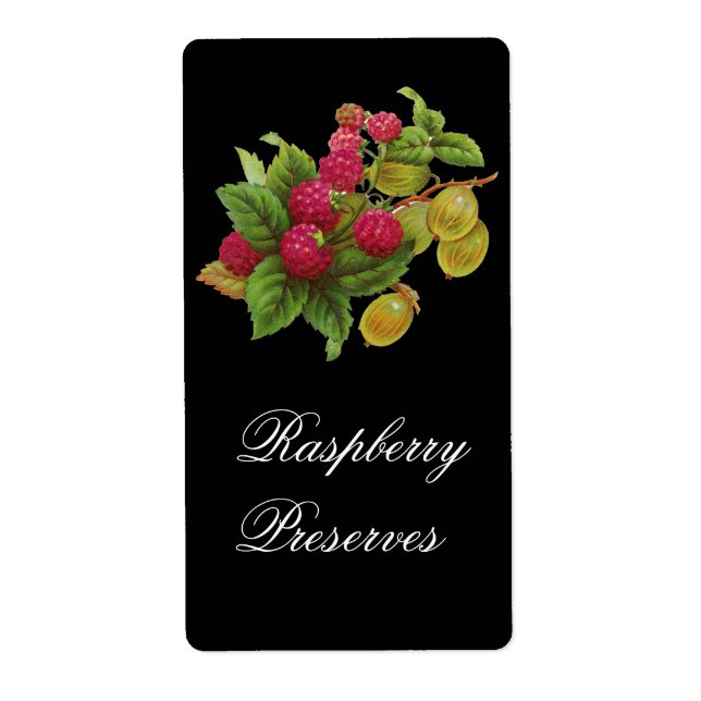 FRÜCHTE/RASPBERRIEN DER SAISON, schwarz (Vorne)