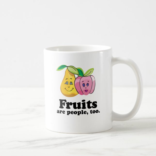 Früchte sind auch Menschen Tasse (Rechts)