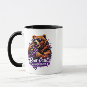 Früchte tragen in jeder Jahreszeit - Christlich Tasse
