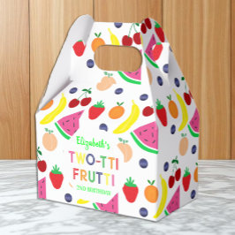Früchte Two-tti Frutti 2. Geburtstag Geschenkschachtel