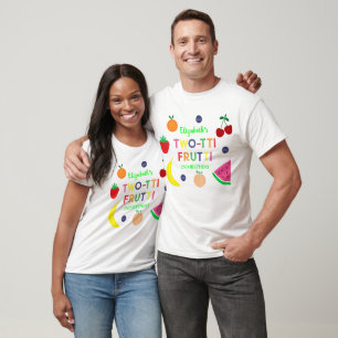Früchte Two-tti Frutti 2. Geburtstag T-Shirt