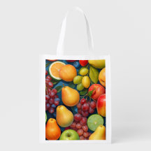 Früchte und Beeren, farbig