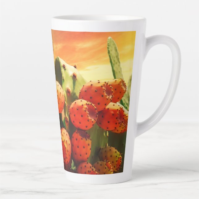 Früchte und roter Himmel Milchtasse (Rechts)