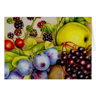 Früchte von der täglichen Karte der