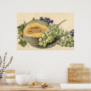 Früchte von Michiel van Huysum Poster