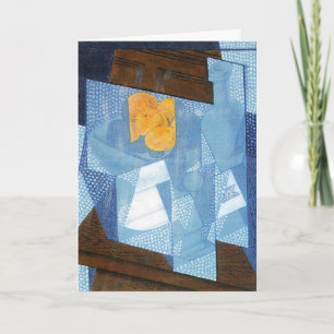 Früchtebowle von Juan Gris, Vintage-Cubismus-Still Karte