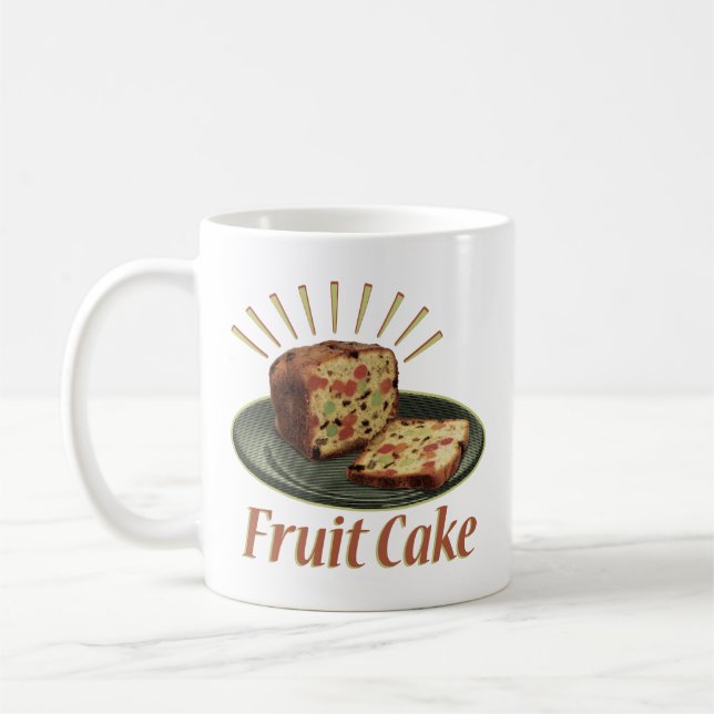 Früchtebrot Früchte Kuchen Tasse (Links)