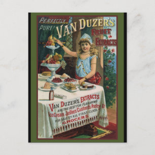 Fruchteextrakt Kochen Backen Postkarte