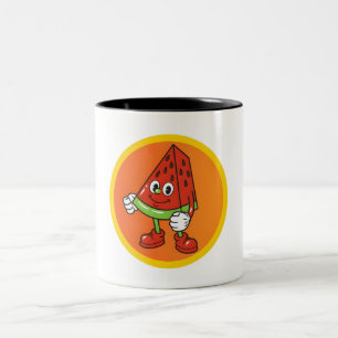 Früchtefreunde Zweifarbige Tasse