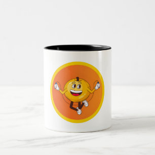 Früchtefreunde Zweifarbige Tasse
