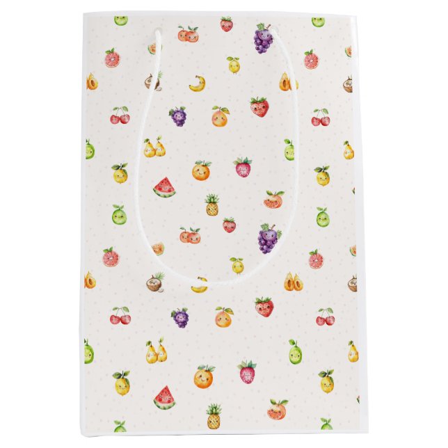 Früchtethema  mittlere geschenktüte (Vorderseite)