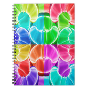 Fruchtfarben-Notebook Notizblock
