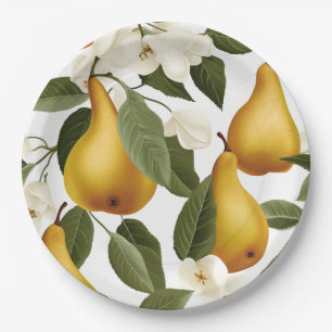 Fruchtfiesta - Thema buntes Obst Pappteller