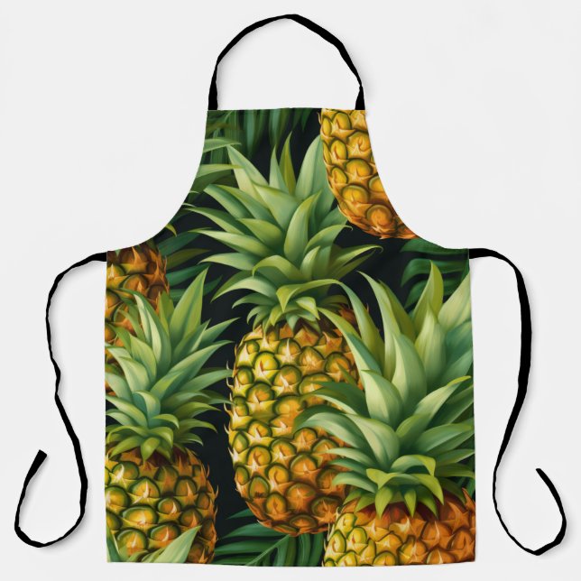 Fruchtfiesta - Thema buntes Obst Schürze (Vorderseite)