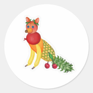 Fruchtfuchs! Aufkleber