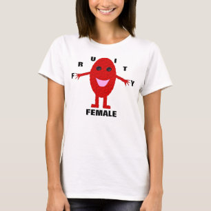 Fruchtige Damen Happy Red Grape T-Shirt