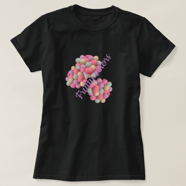 Fruchtige Farben T-Shirt (Design vorne)