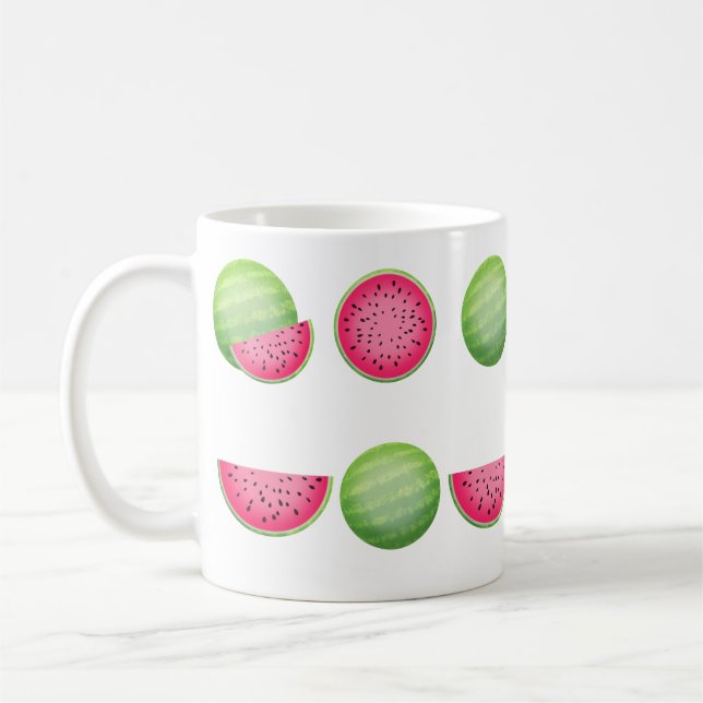 Fruchtige Melone-Tasse Kaffeetasse (Links)