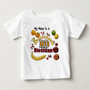 FRUCHTIGE RD - REGISTRIERTER DIÄTETIKER BABY T-SHIRT