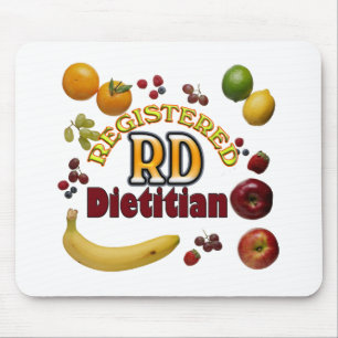 FRUCHTIGE RD - REGISTRIERTER DIÄTETIKER MOUSEPAD