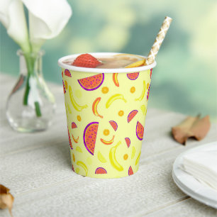 Fruchtiger Pop Pappbecher