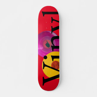 Fruchtiges Vinyl rot Skateboard